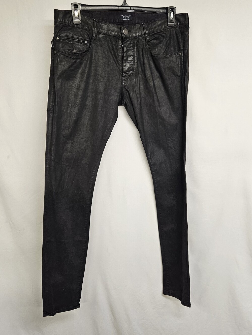Armani Vintage Black Jeans Men Jeans Size 34
